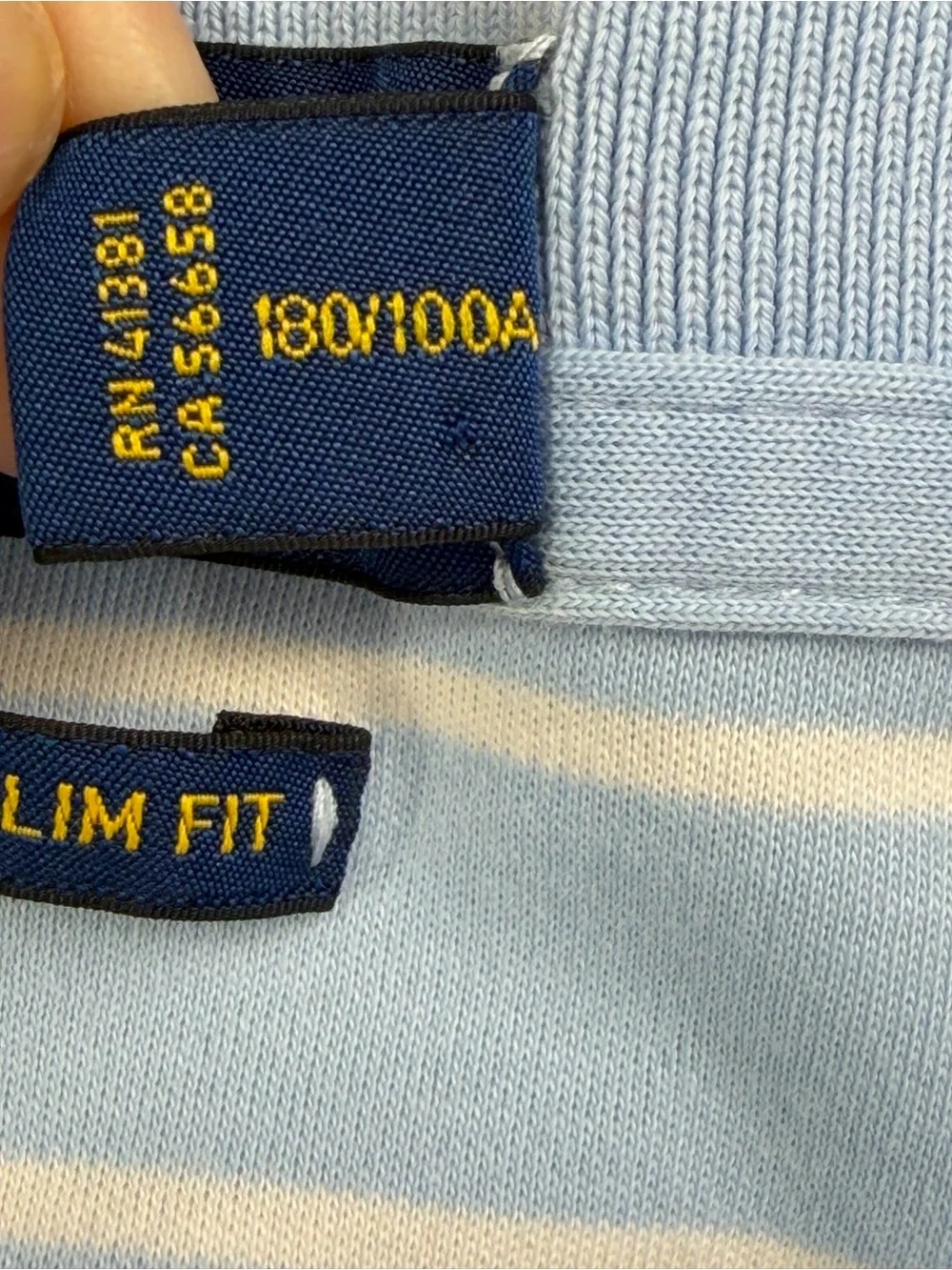 100%Cotton Ralph Lauren Light Blue Shirt Summer Guest Party Beach L